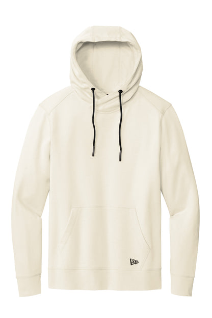 New Era  Tri-Blend Fleece Pullover Hoodie. NEA510 Soft Beige