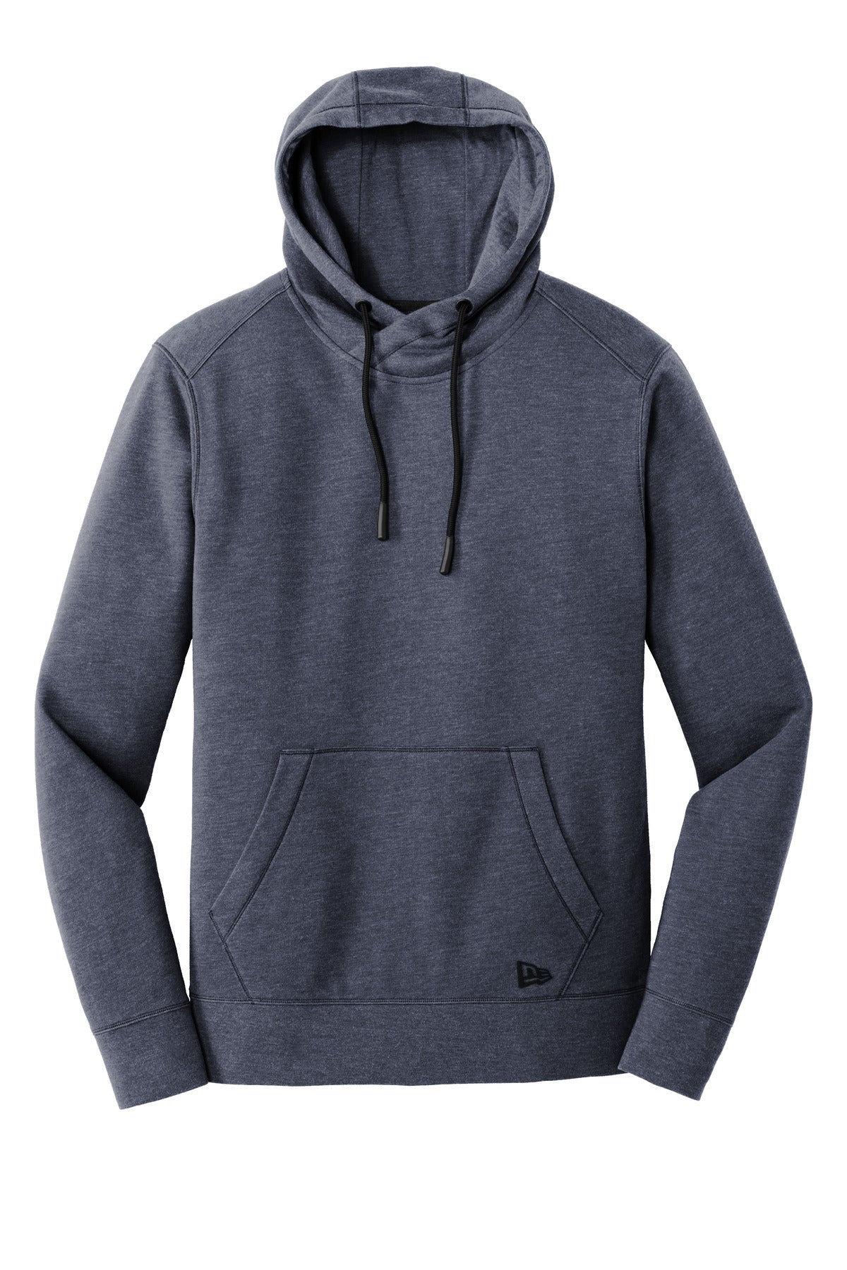 New Era  Tri-Blend Fleece Pullover Hoodie. NEA510 True Navy Heather