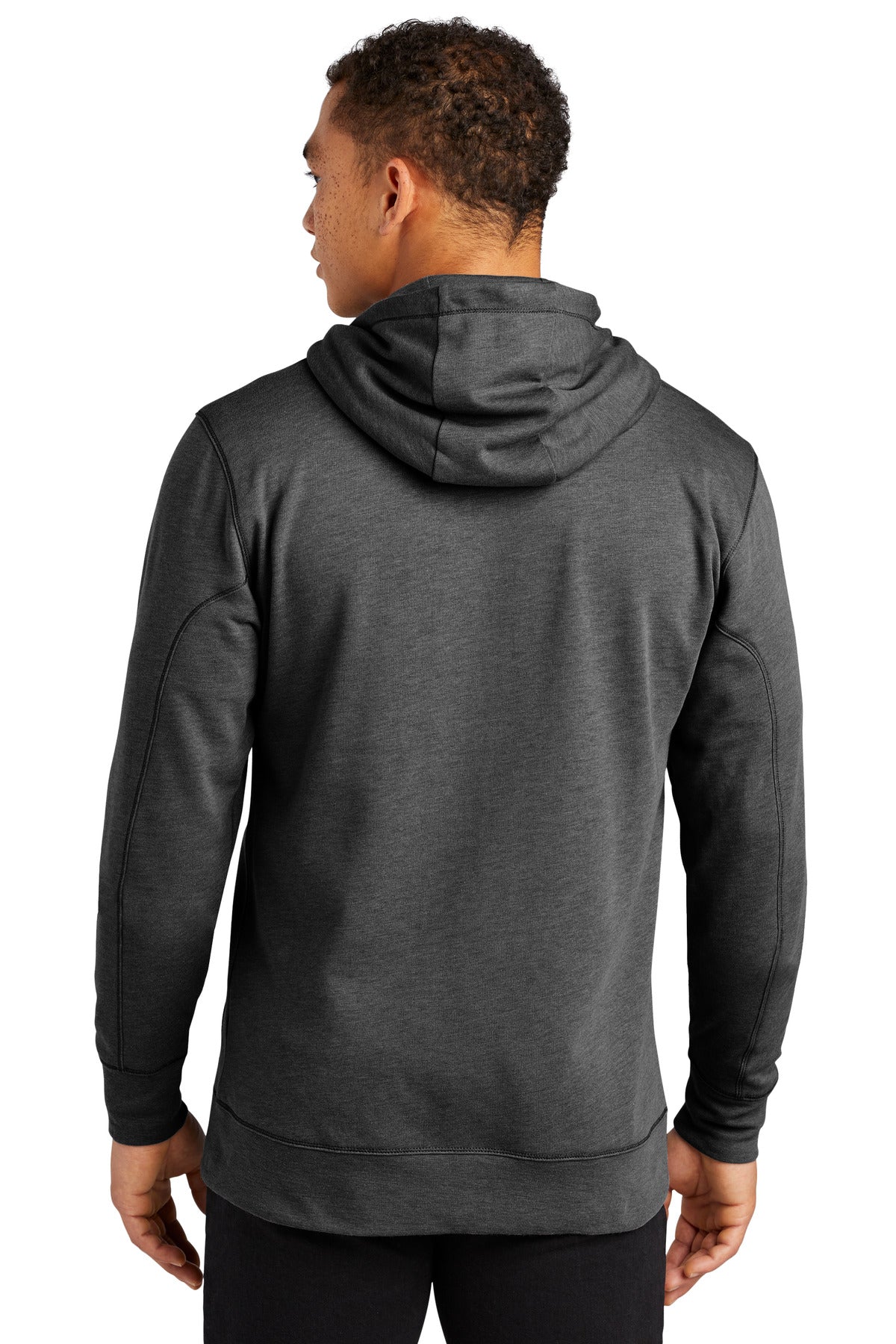New Era  Tri-Blend Fleece Full-Zip HoodieNEA511 Black Heather