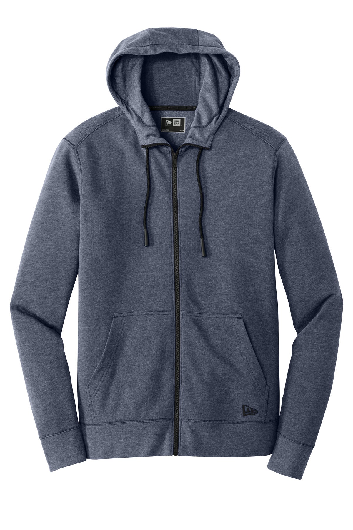 New Era  Tri-Blend Fleece Full-Zip HoodieNEA511 True Navy Heather