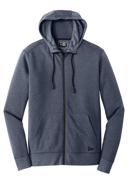 New Era  Tri-Blend Fleece Full-Zip HoodieNEA511 True Navy Heather