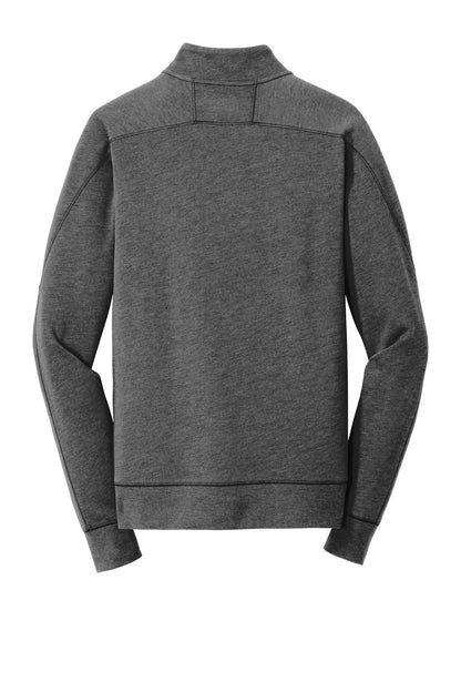 New Era  Tri-Blend Fleece 1/4-Zip Pullover. NEA512 Black Heather