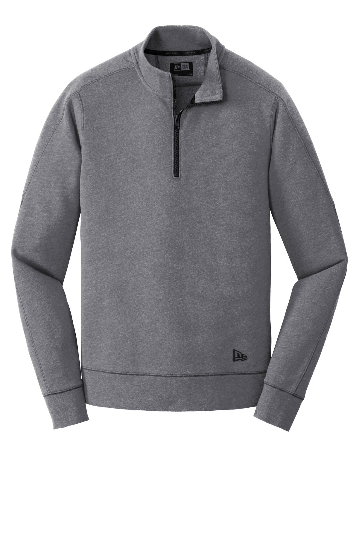 New Era  Tri-Blend Fleece 1/4-Zip Pullover. NEA512 Shadow Grey Heather