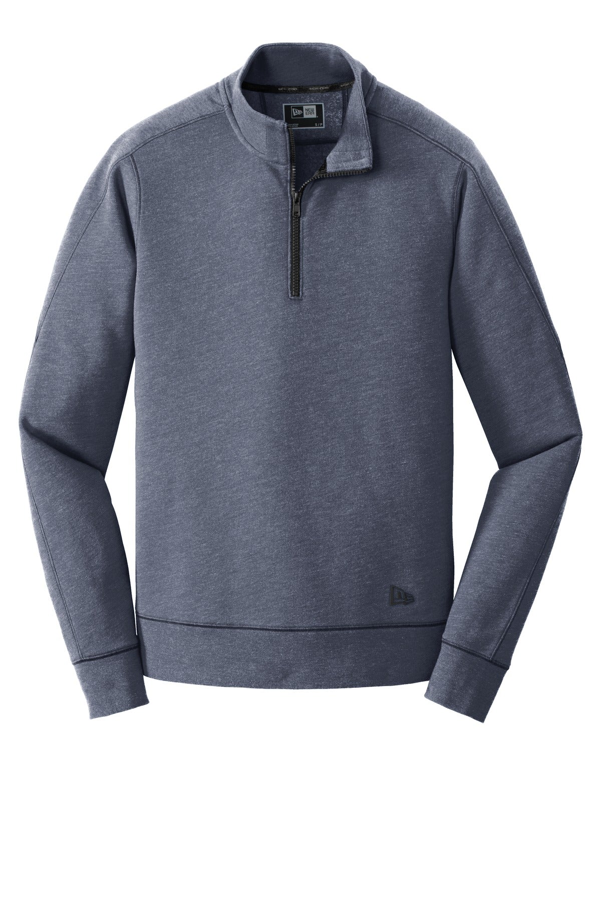New Era  Tri-Blend Fleece 1/4-Zip Pullover. NEA512 True Navy Heather