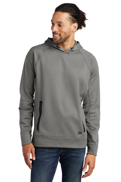 New Era  Venue Fleece Pullover Hoodie. NEA520 Shadow Grey