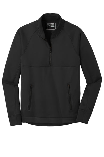 New Era  Venue Fleece 1/4-Zip Pullover. NEA523 Black