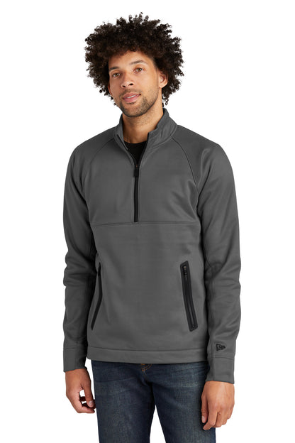 New Era  Venue Fleece 1/4-Zip Pullover. NEA523 Graphite