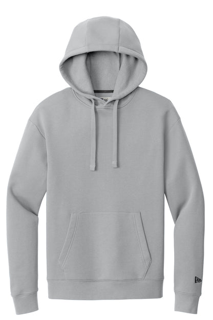 New Era Heritage Fleece Pullover Hoodie NEA525 Rainstorm Grey