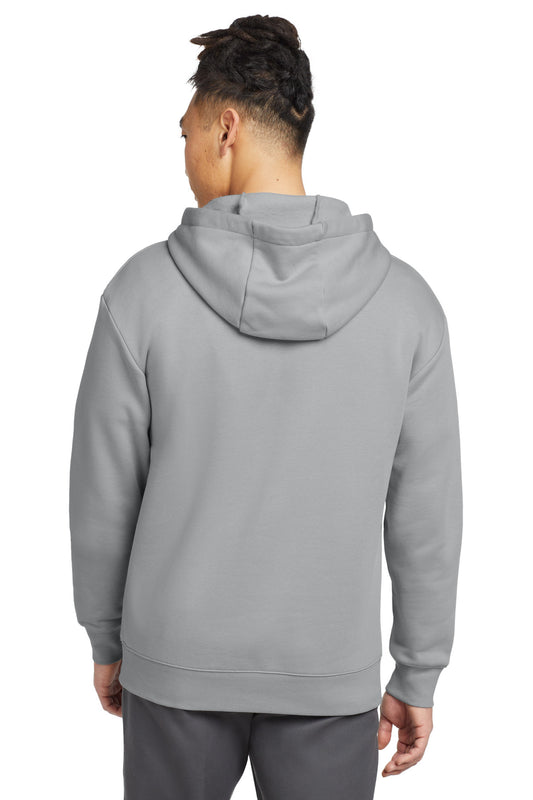New Era Heritage Fleece Pullover Hoodie NEA525 Rainstorm Grey