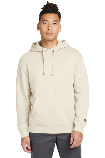 New Era Heritage Fleece Pullover Hoodie NEA525 Soft Beige