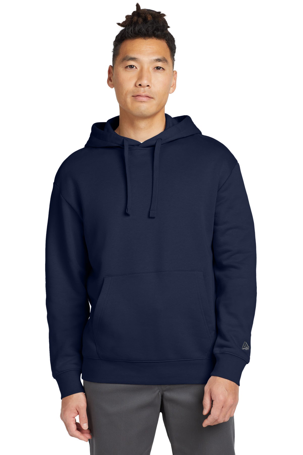 New Era Heritage Fleece Pullover Hoodie NEA525 True Navy