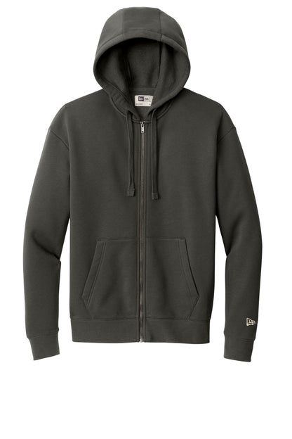 New Era Heritage Fleece Full-Zip Hoodie NEA526 Graphite