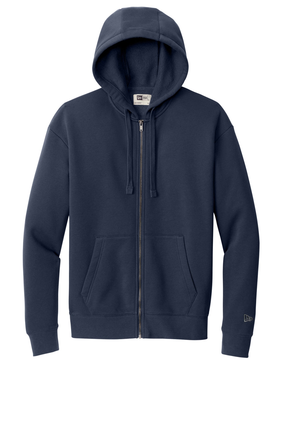 New Era Heritage Fleece Full-Zip Hoodie NEA526 True Navy