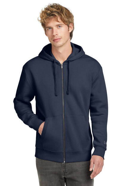New Era Heritage Fleece Full-Zip Hoodie NEA526 True Navy