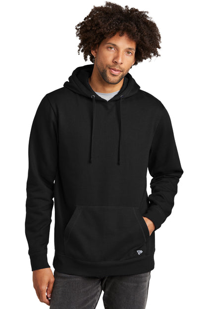 New Era Comeback Fleece Pullover Hoodie NEA550 Black