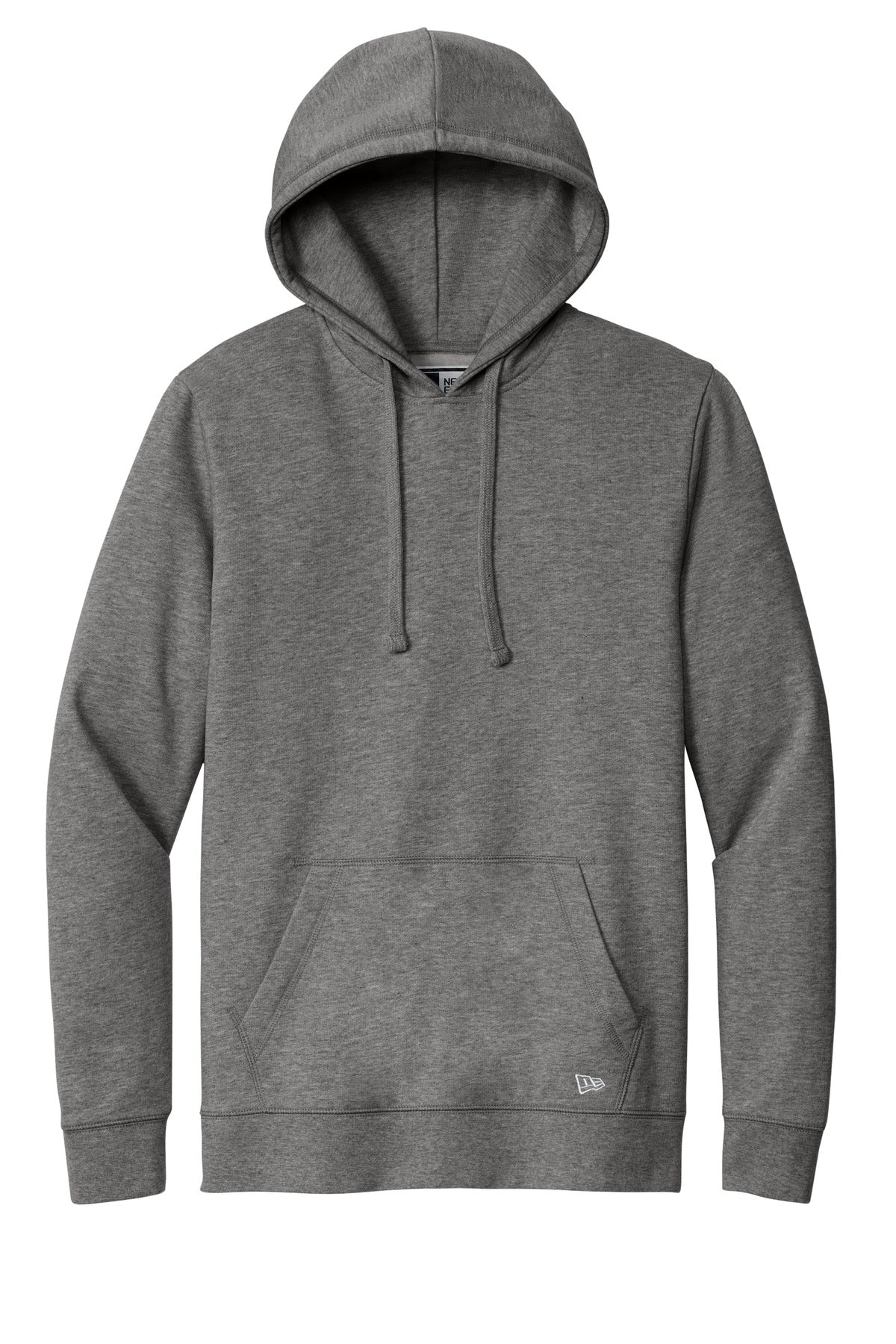 New Era Comeback Fleece Pullover Hoodie NEA550 Dark Heather Grey