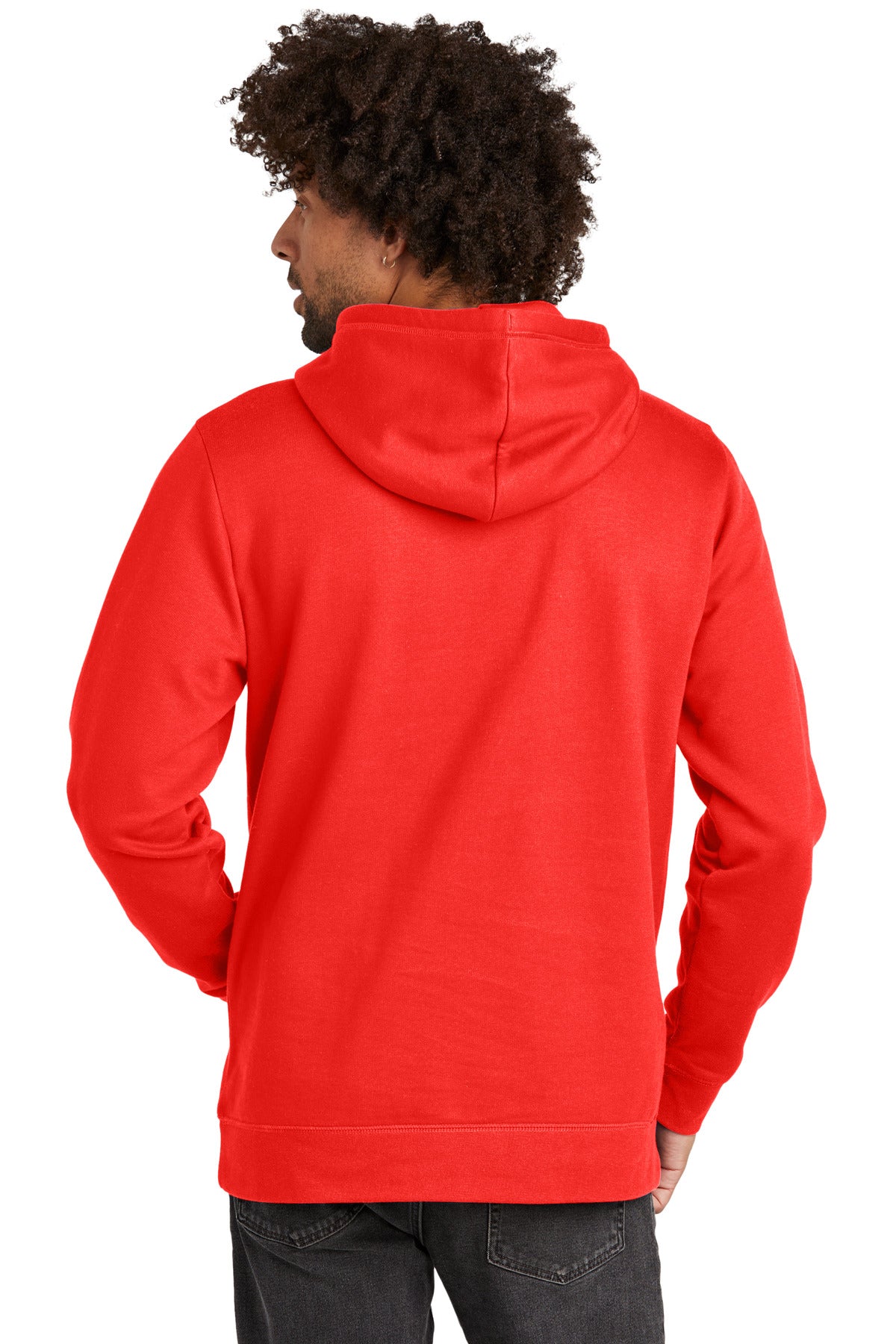 New Era Comeback Fleece Pullover Hoodie NEA550 Deep Orange