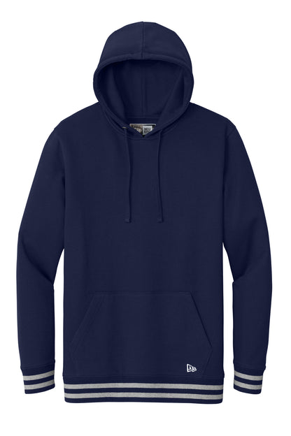 New Era Comeback Fleece Pullover Hoodie NEA550 True Navy/ Athletic Heather