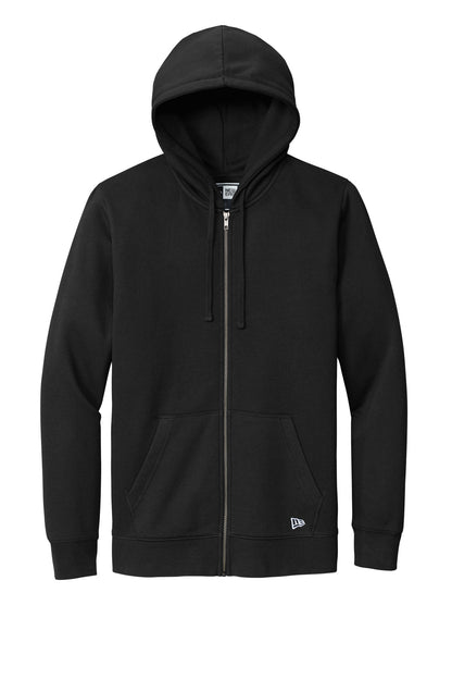 New Era Comeback Fleece Full-Zip Hoodie NEA551 Black