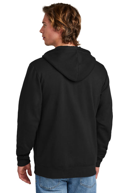 New Era Comeback Fleece Full-Zip Hoodie NEA551 Black