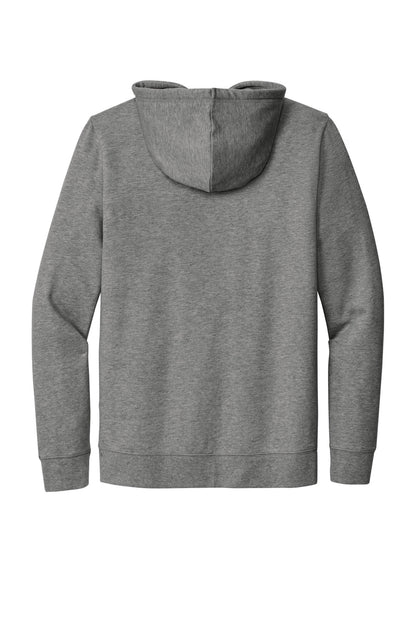 New Era Comeback Fleece Full-Zip Hoodie NEA551 Dark Heather Grey