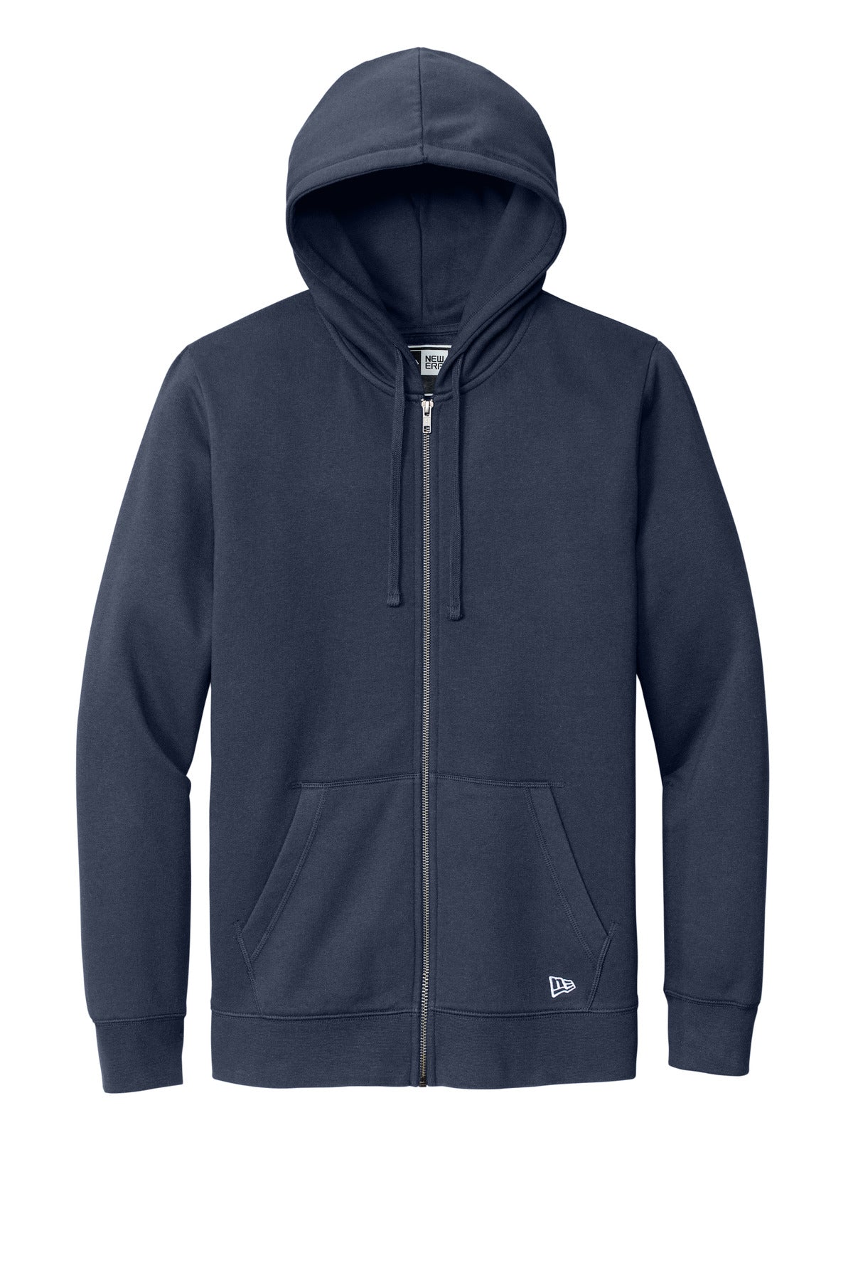 New Era Comeback Fleece Full-Zip Hoodie NEA551 True Navy