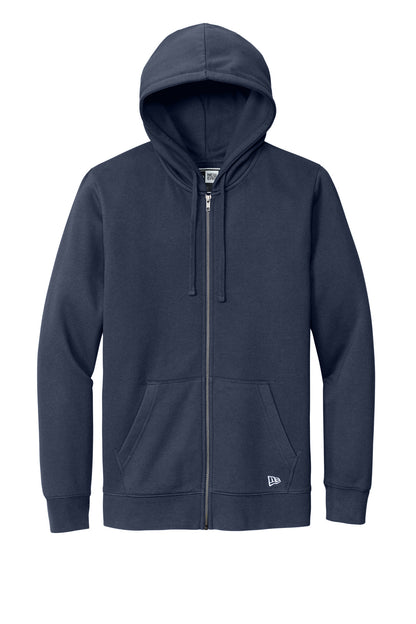 New Era Comeback Fleece Full-Zip Hoodie NEA551 True Navy