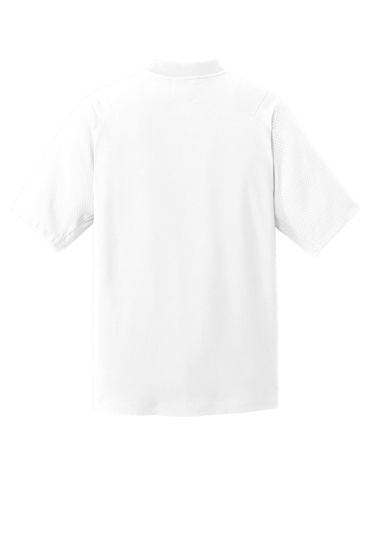 New Era  Cage Short Sleeve 1/4-Zip Jacket. NEA600 White