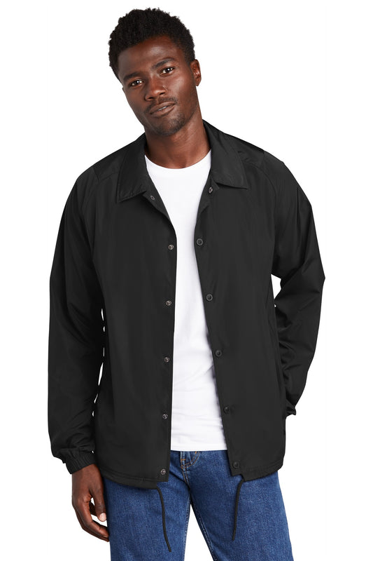 New Era  Coaches Jacket NEA601 Black