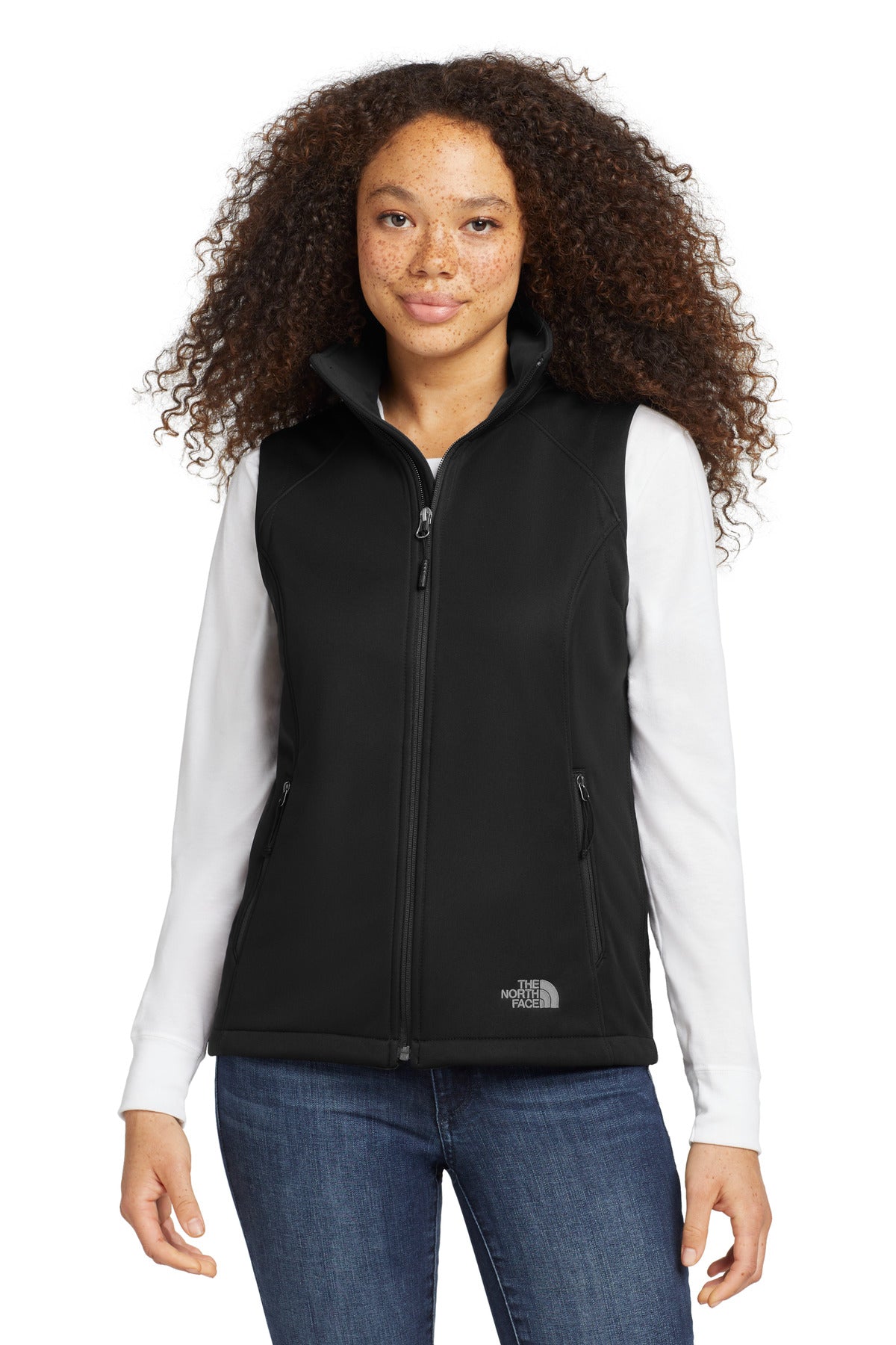 The North Face  Women's Ridgewall Soft Shell Vest. NF0A3LH1 TNF Black