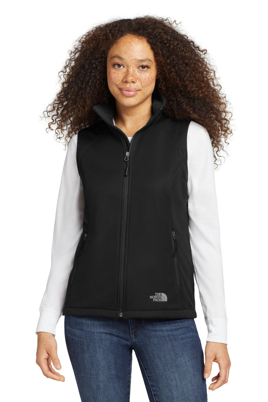 The North Face  Women's Ridgewall Soft Shell Vest. NF0A3LH1 TNF Black