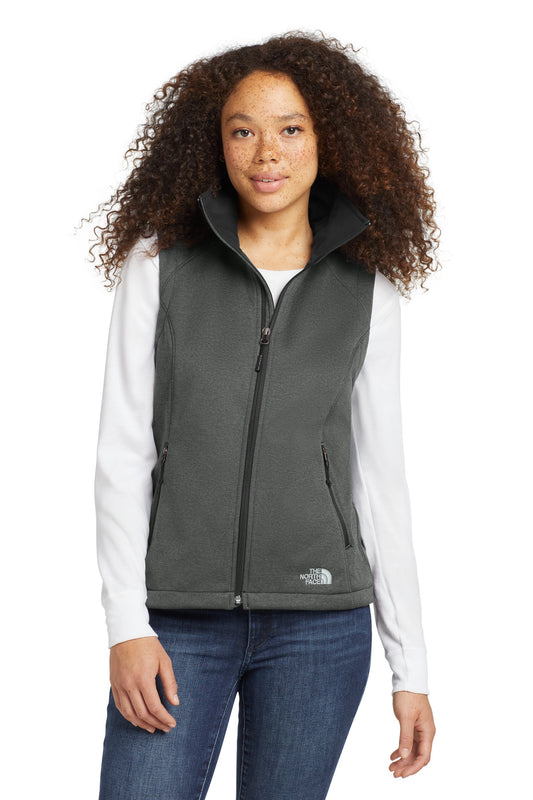 The North Face  Women's Ridgewall Soft Shell Vest. NF0A3LH1 TNF Dark Grey Heather