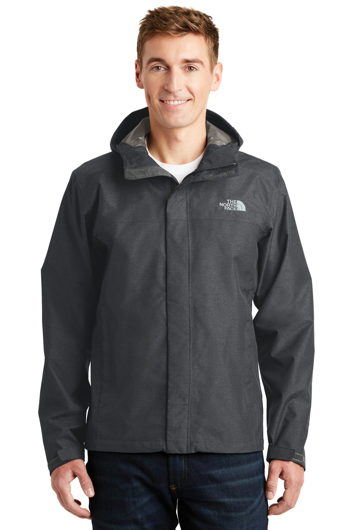 The North Face  DryVent Rain Jacket. NF0A3LH4 TNF Dark Grey Heather