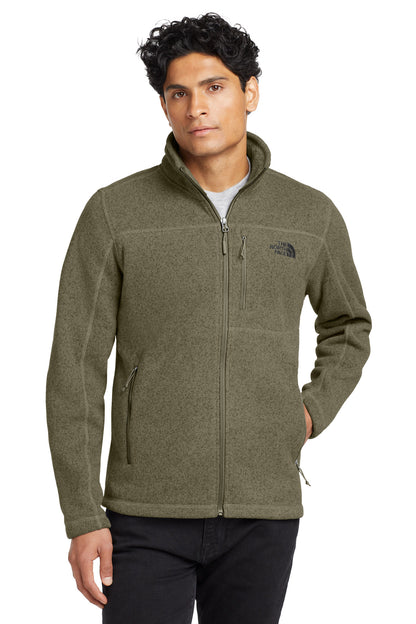 The North Face  Sweater Fleece Jacket. NF0A3LH7 New Taupe Green Heather