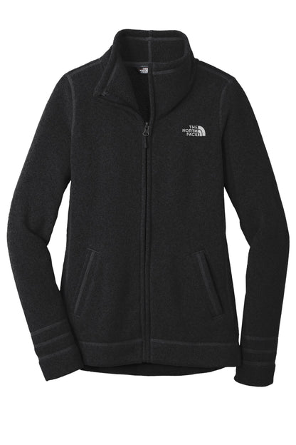 The North Face  Women's Sweater Fleece Jacket. NF0A3LH8 TNF Black Heather
