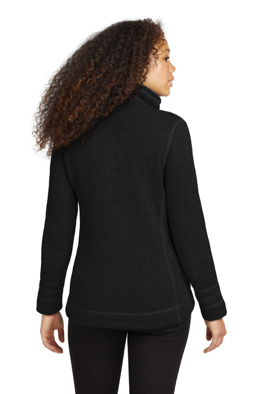 The North Face  Women's Sweater Fleece Jacket. NF0A3LH8 TNF Black Heather