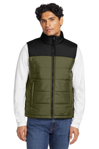 The North Face Everyday Insulated Vest. NF0A529A Burnt Olive Green