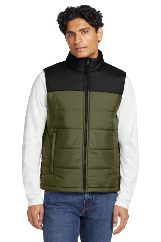 The North Face Everyday Insulated Vest. NF0A529A Burnt Olive Green