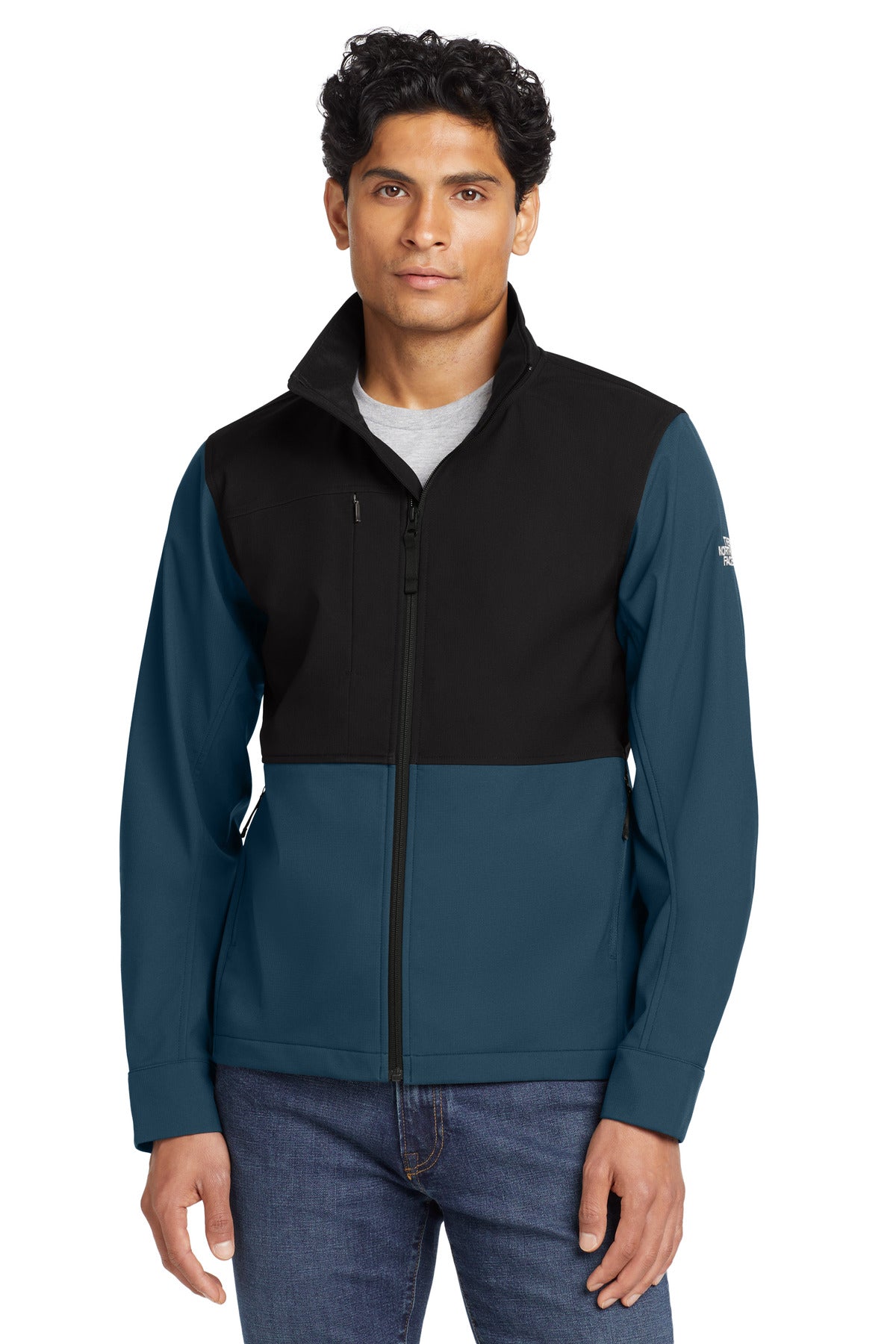 The North Face  Castle Rock Soft Shell Jacket. NF0A552Z Blue Wing
