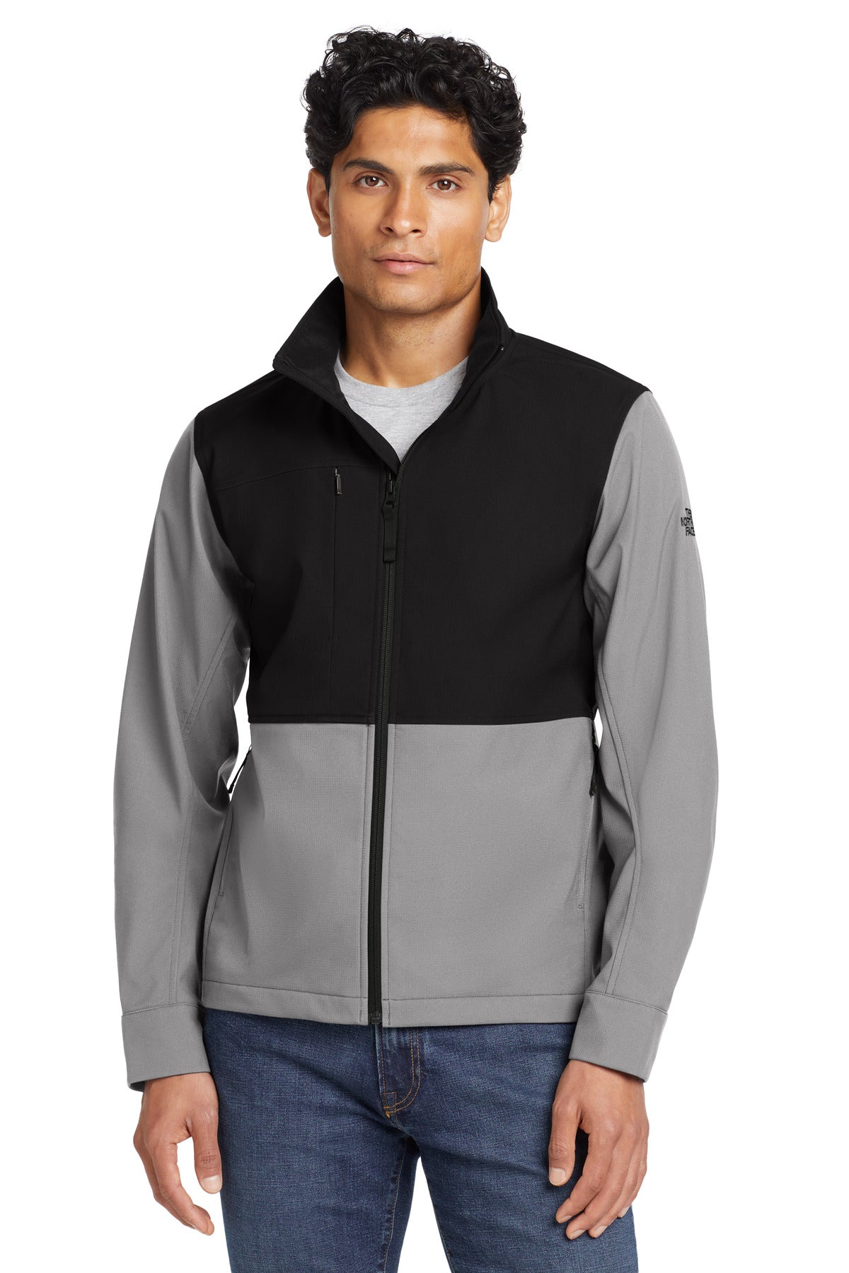 The North Face  Castle Rock Soft Shell Jacket. NF0A552Z Mid Grey
