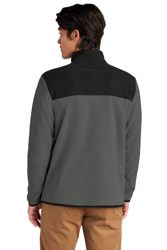 The North Face Glacier Full-Zip Fleece Jacket NF0A7V4J Asphalt Grey/ TNF Black