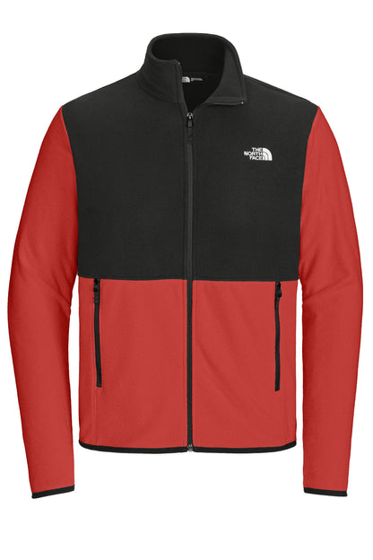 The North Face Glacier Full-Zip Fleece Jacket NF0A7V4J Rage Red / TNF Black