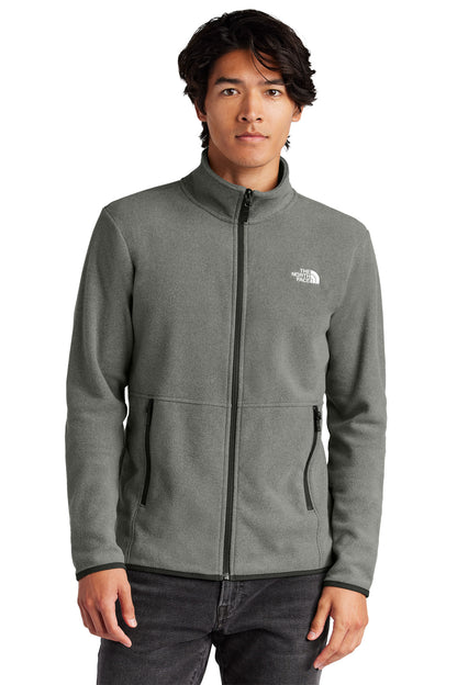 The North Face Glacier Full-Zip Fleece Jacket NF0A7V4J TNF Medium Grey Heather
