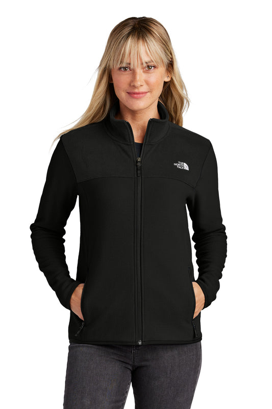 The North Face Women's Glacier Full-Zip Fleece Jacket NF0A7V4K TNF Black