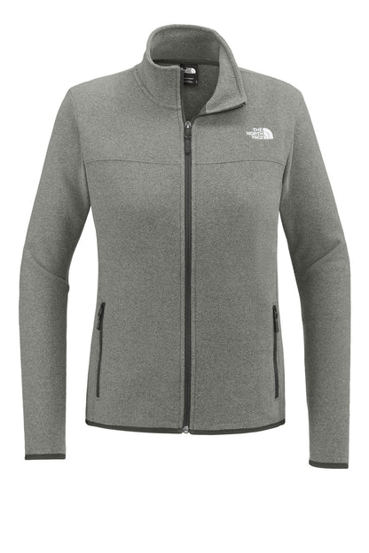The North Face Women's Glacier Full-Zip Fleece Jacket NF0A7V4K TNF Medium Grey Heather