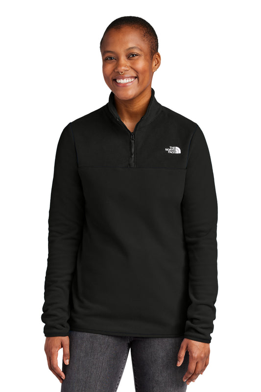 The North Face Women's Glacier 1/4-Zip Fleece NF0A7V4M TNF Black