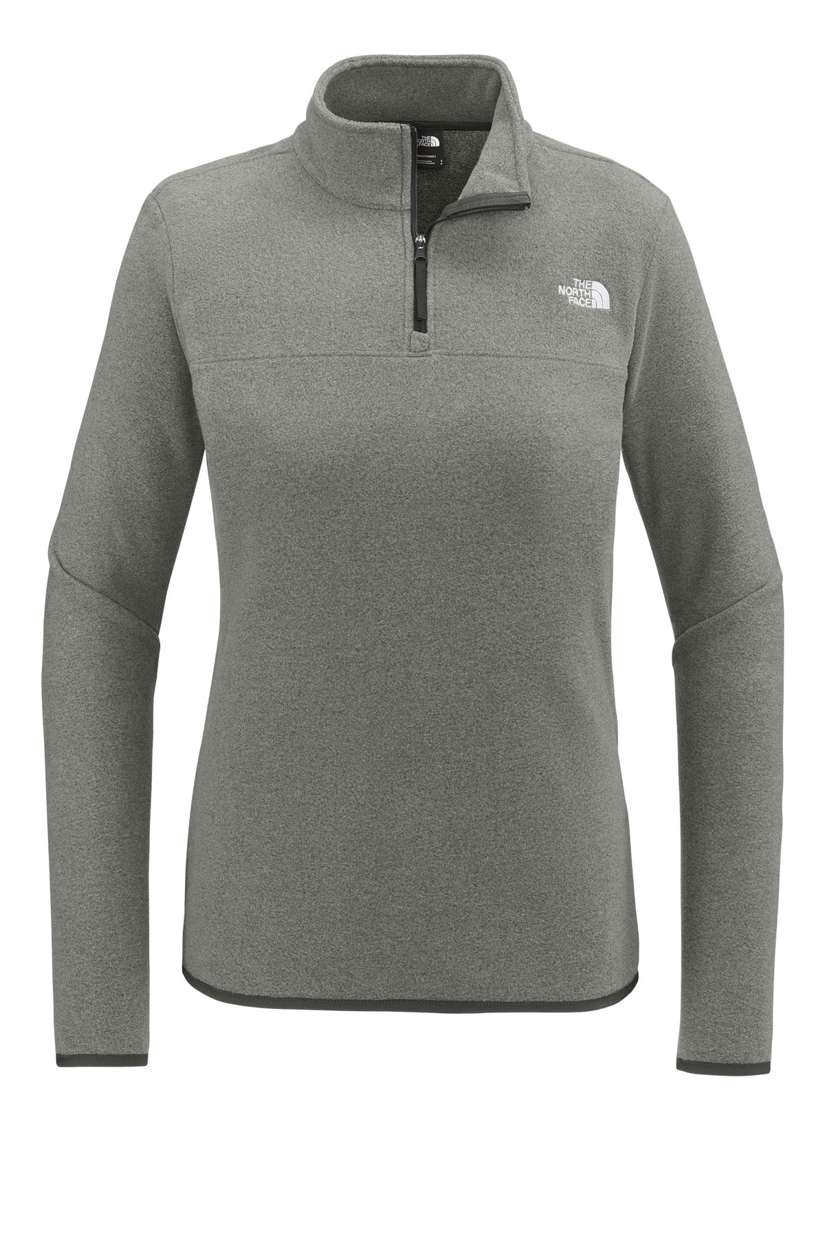 The North Face Women's Glacier 1/4-Zip Fleece NF0A7V4M TNF Medium Grey Heather