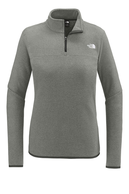 The North Face Women's Glacier 1/4-Zip Fleece NF0A7V4M TNF Medium Grey Heather