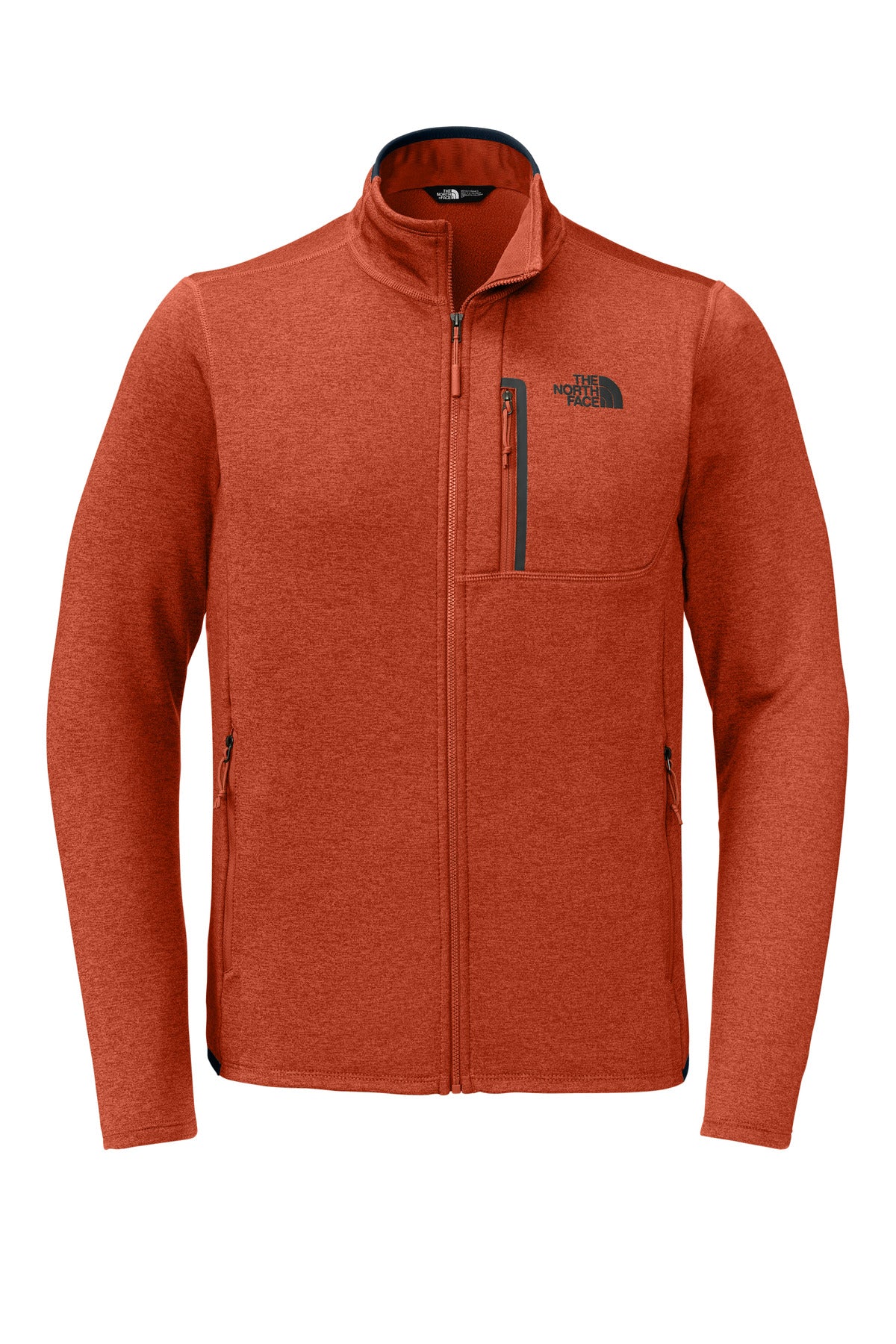 The North Face Skyline Full-Zip Fleece Jacket NF0A7V64 Zion Orange Heather/ Urban Navy