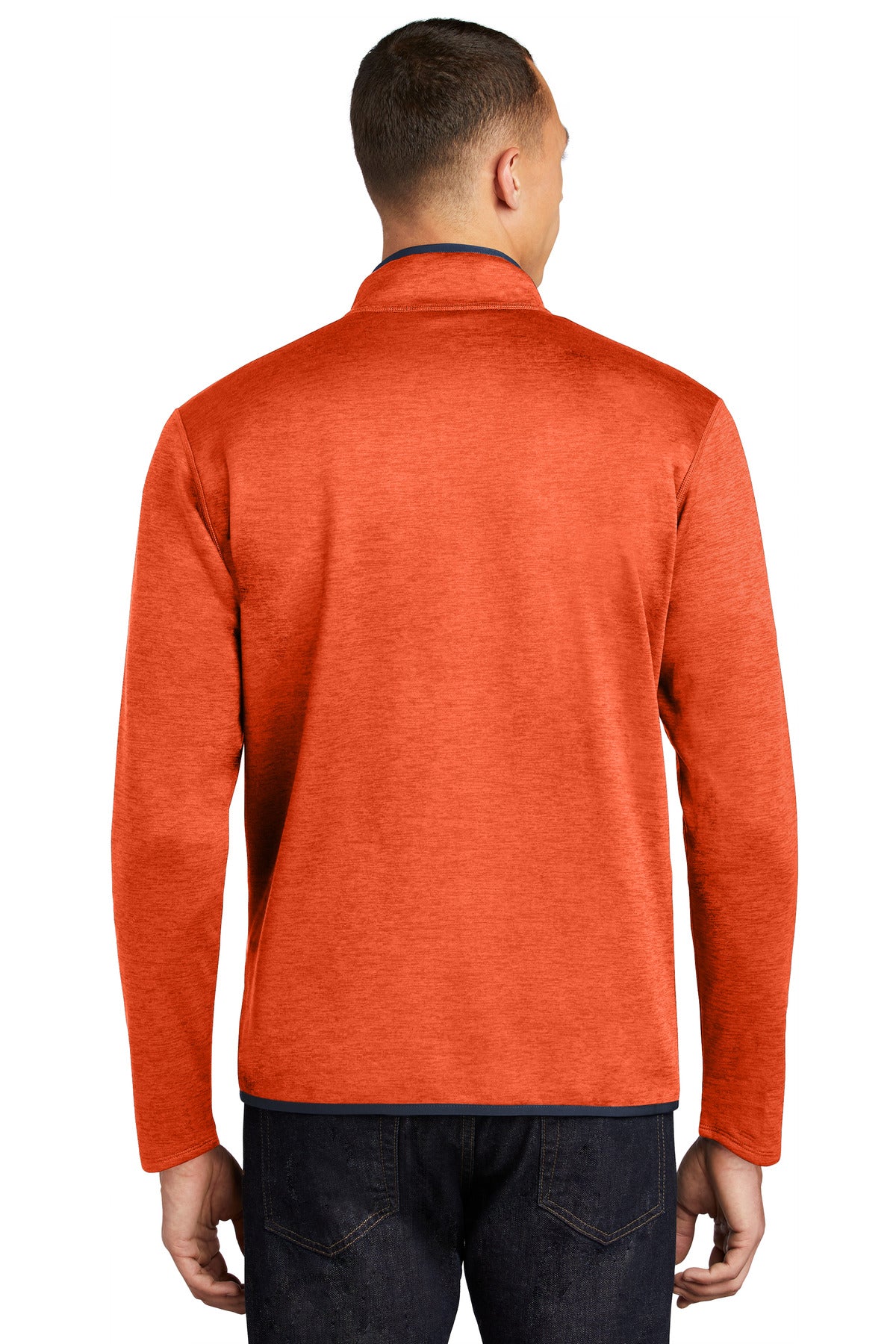 The North Face Skyline Full-Zip Fleece Jacket NF0A7V64 Zion Orange Heather/ Urban Navy